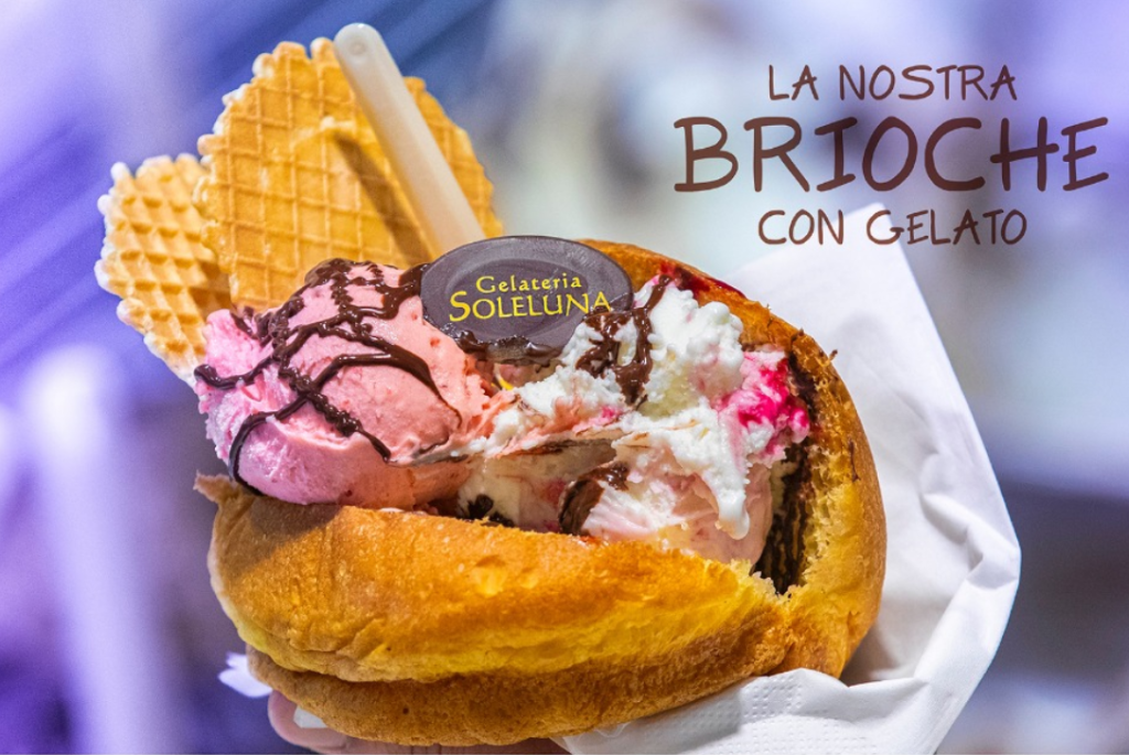 Brioches Gelato Gelateria Soleluna